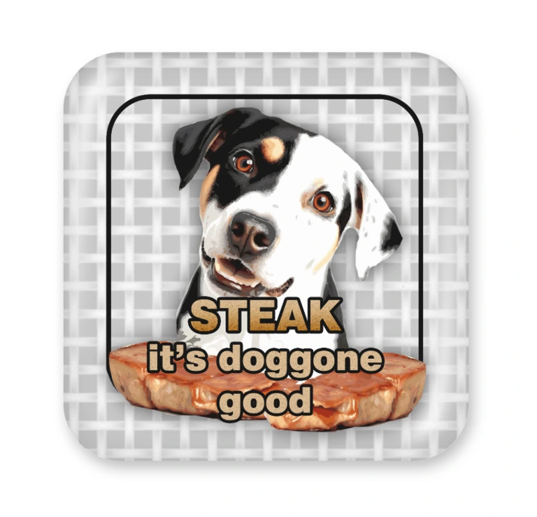 Doggone Good 50mm Square Magnet